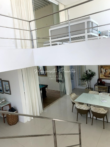 Imagem 20 de 30 de Mansão Completa Localizada Em Condomínio Clube R$3,5 Mi, Com 1.019m² De Área Total, 4 Suítes E Piscina Privativa, Camaçari - Bahia - Ca00276 - 70485050