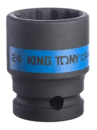 Soquete De Impacto Estriado  24mm - 1/2  - 453024m King Tony