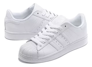 Tenis adidas Concha Superstar Blanco En Caja 26mx.