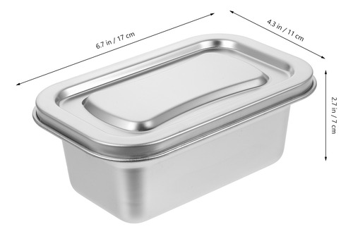 Cómoda Caja De Almacenamiento Para Congelador De Acero Inoxi