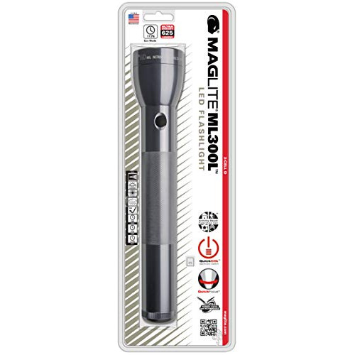 Maglite St33096l Ml300l Led 3-cell D, Gris