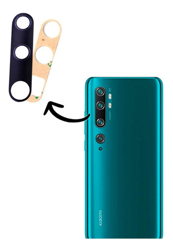 Imagem 1 de 7 de Lente Vidro Camera Traseira Xiaomi Mi Note 10 100% Original