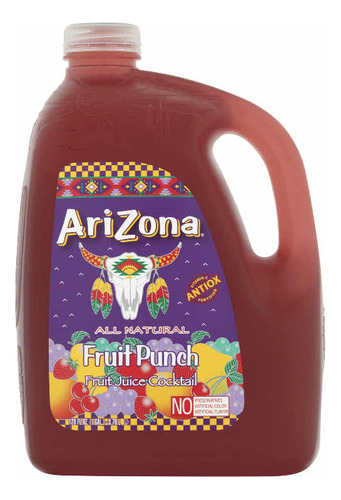 Te Arizona Sabor Ponche De Frutas 3.78 Litros Galón