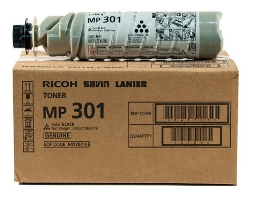 Imagen 2 de 8 de Toner Ricoh Original Mp 301 (841767)