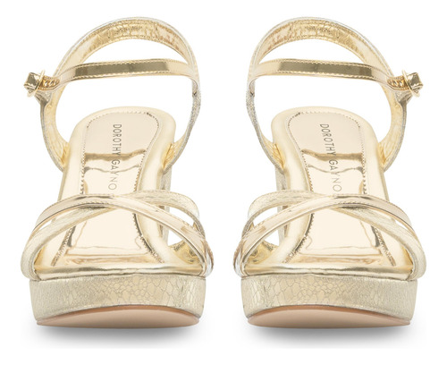 Sandalia Marijo Color Oro D08710174610