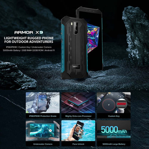 Ulefone Armor X9 | Dualsim, Gps, Android 11, 5.000mah