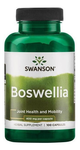 Boswellia 400mg 100 Cáps Swanson