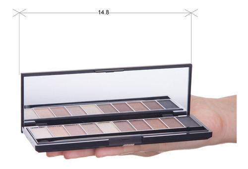 Imagen 3 de 7 de Paleta De Sombras Color Riche La Palette Nude Loreal Paris