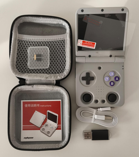 Consola Portatil Miyoo Mini Flip V2 64gb 0km Gris (Usado)