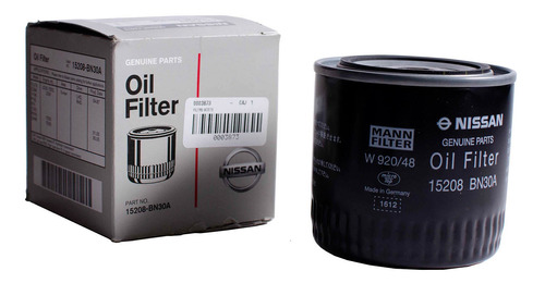 Filtro Aceite Nissan Navara 2.5 2007-2016