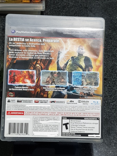 Infamous 2 Ps3 Dr Games (Usado)