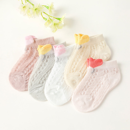 Juego De 4 Pares De Calcetines De Algodón Para Niña 1-5 Años