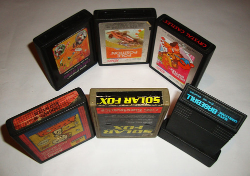 Lote De Videojuegos Para La Consola Atari 2600 - 04 (mr2023) Negro (Usado)