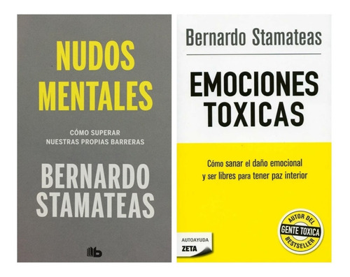 Nudos Mentales + Emociones - Stamateas - 2 Libros Bolsillo