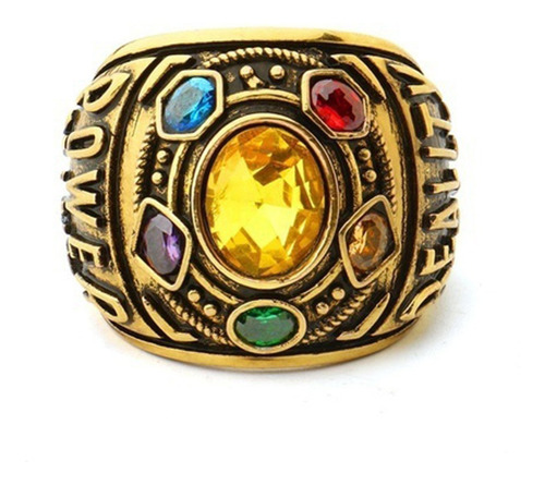 Anillo De Hombre Fresco Infinity War Thanos Band Mind Soul L