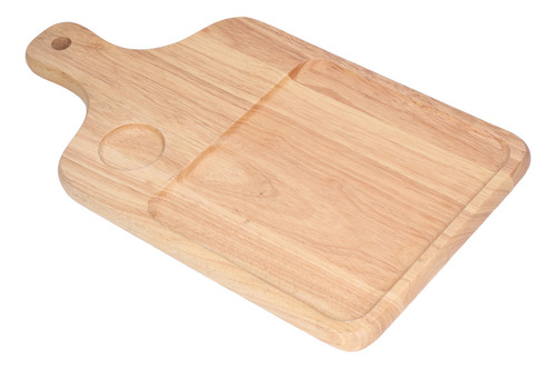 Tabla De Cortar De Madera Con Mango Irregular De Madera Para