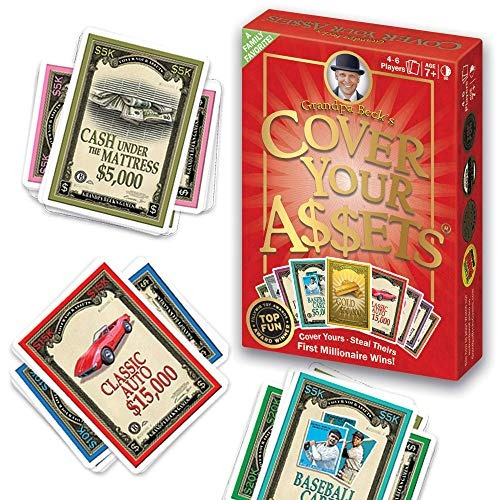 Cover Your Assets Juego De Cartas Para Toda La Familia