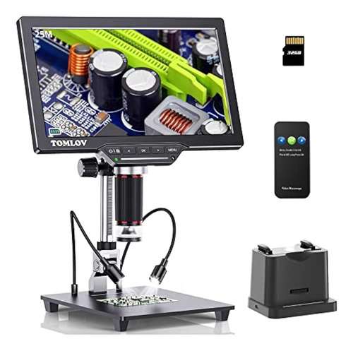 Tomlov Dm202 Max Microscopio Digital 1300x, Microscopio Hdmi