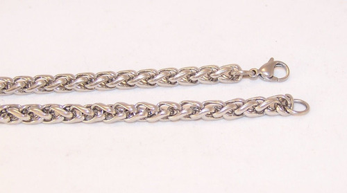 Cadena Espiga Gruesa Acero Quirurgico 60cm