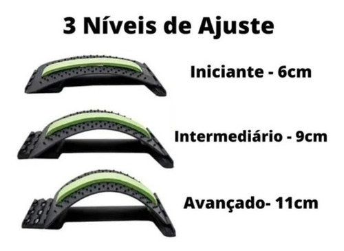 Imagem 6 de 8 de Apoio Coluna Descompressor Lombar Alívio Dores Posturais