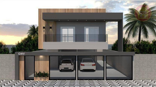 Imagem 1 de 2 de Sobrado Com 2 Dormitórios À Venda, 59 M² Por R$ 250.000,00 - Caiçara - Praia Grande/sp - So0732