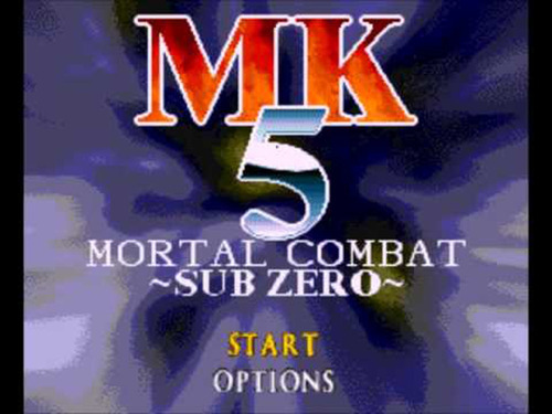 Cartucho Mortal Kombat 5 Sub Zero | 16 Bits Retro -mg-