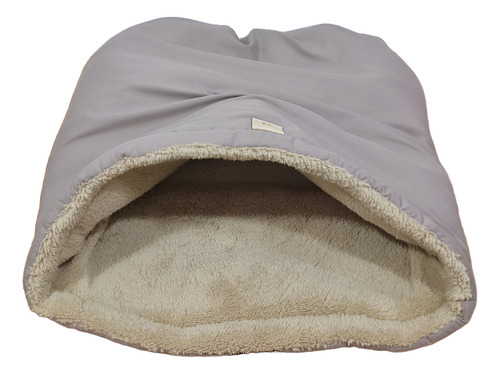 Bolsa Cama Cueva Dormir Reversible Para Perros Y Gatos Xxl Visón/beige Bolsa