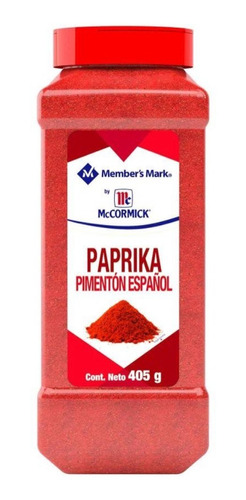 Paprika Pimentón Español Member's Mark By Mccormick 405 Grs