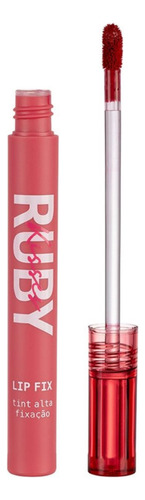 Lip Fix Ruby Kisses 2ml - Lip Tint Alta Fixação Matte Cor 04 Blueberry Pie