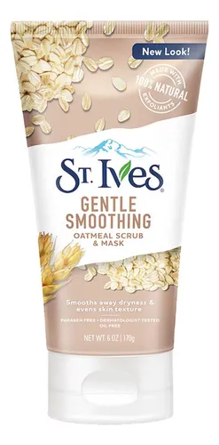 Esfoliante Facial Suave E Máscara De Aveia St. Ives, Em...