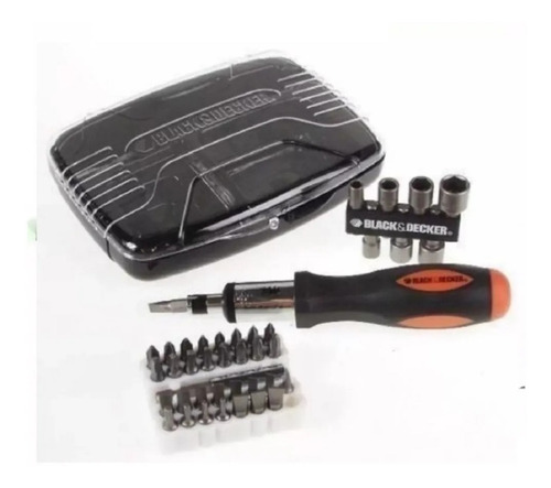 Juego Atornillador Manual 41 Piezas Black Decker Kit 71-940e