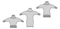Comprar Molde Para Ropa Imprimible Poleron X 3 Largos Pdf A4 Plotter