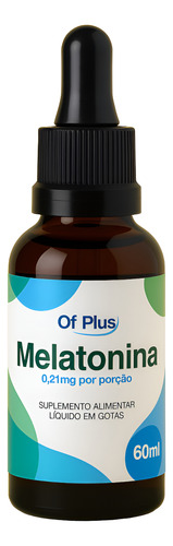 Com Selo De Autenticidade, Melatonina Ofplus Kit 3 Potes Laranja