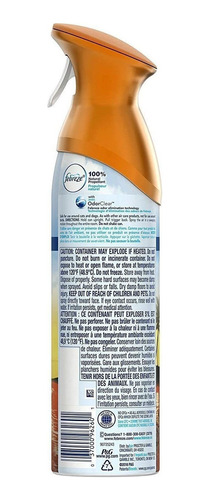Febreze Aire - Spray Ambientador - Hawaiano Aloha - Peso Net