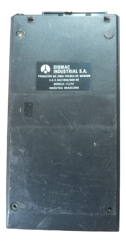 Calculadora Dismac 112p - Leia Descrição #f Bege (Usado)