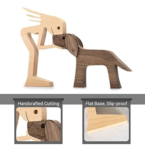 Esculturas De Madera Acentos Hechos A Mano Estatuilla Artesa