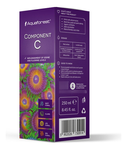 Component C 250ml Aquaforest (iodo+fluor)