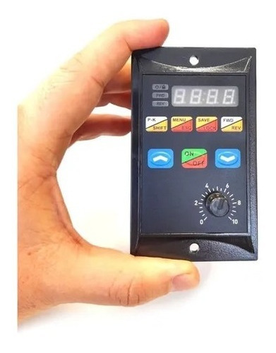 Imagem 2 de 5 de Inversor De Frequência Porta Painel 1cv 0,75kw 220v Mono