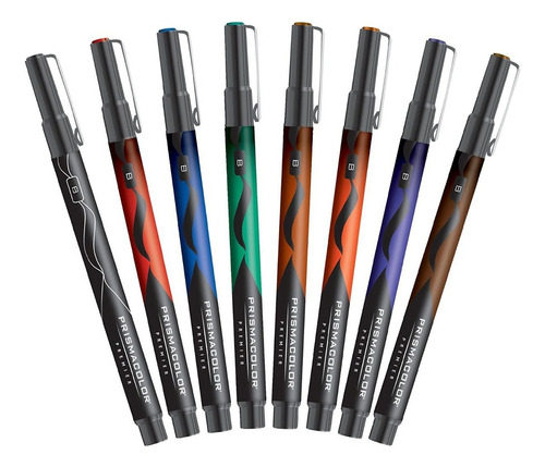Prismacolor Premier 8 Marcadores Illustration Brush Tip