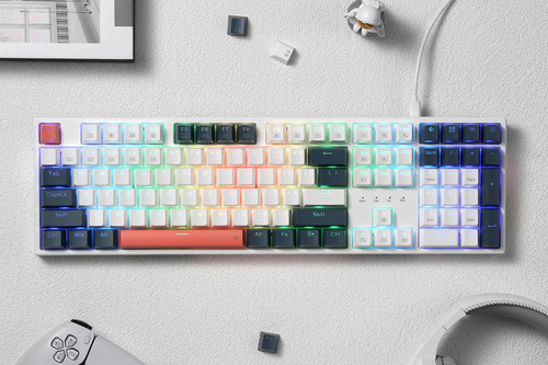 Teclado Redragon Trundle K668 Rgb Gamer Switch Rojo