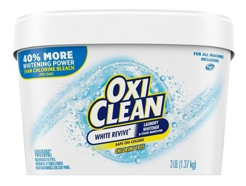 Oxiclean En Polvo Revive El Color Blanco  1.36kg *importado*