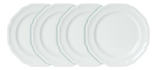 Mikasa Placas De Ensalada Blancas Antiguas