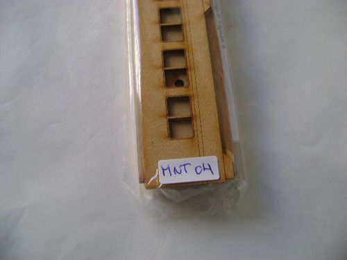 Imagen 7 de 7 de Nico Coche Intermedio Fiat 7131 Kit Fibrofacil H0 (mnl 04)