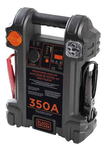 Arrancador Portatil Usb Linterna Black And Decker Js350s-ar