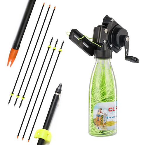 Kit De Carrete De Pesca Con Arco Con Arco Y Flechas De Pesca