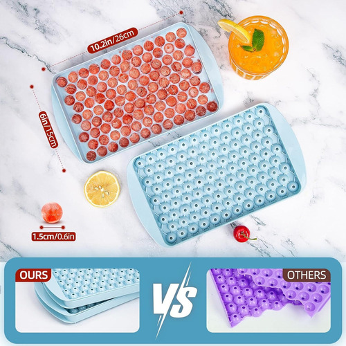 Sh Molde Charola Bandejas Hielos Esfera 4 Bandejas 3d Cocina