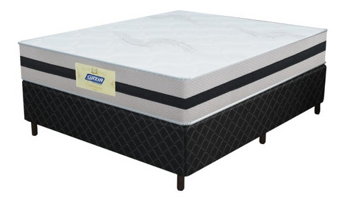 Imagen 1 de 8 de Sommier 2 Plazas Espuma Alta Densidad 1.60 150kg Altura 24cm