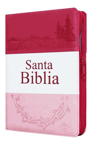 Biblia Letra Grande Rosa Cierre E Indice Reina Valera 1960