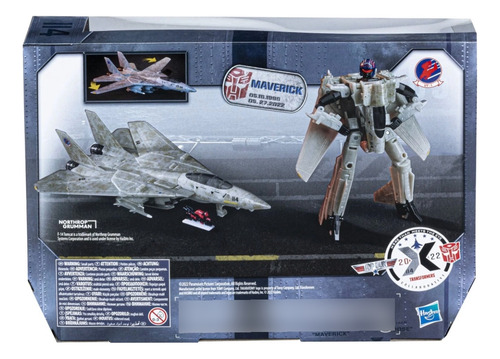 Figura De Accion Transformers Edicion Top Gun Maverick