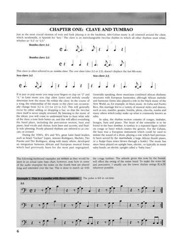 Funkifying The Clave: Afro-cuban Grooves For Bass And Drums.
